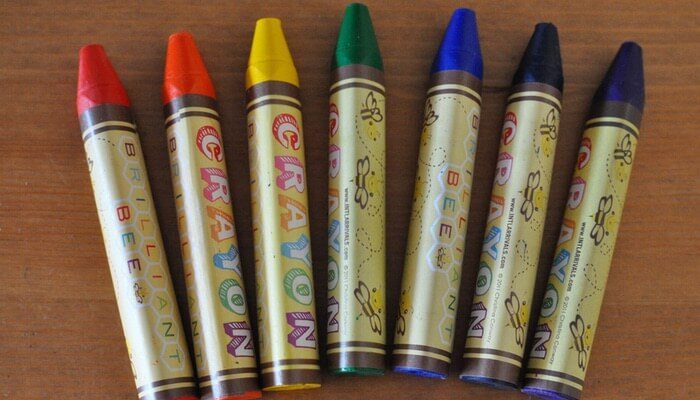 Brilliant Bee Crayons by International Arrivals